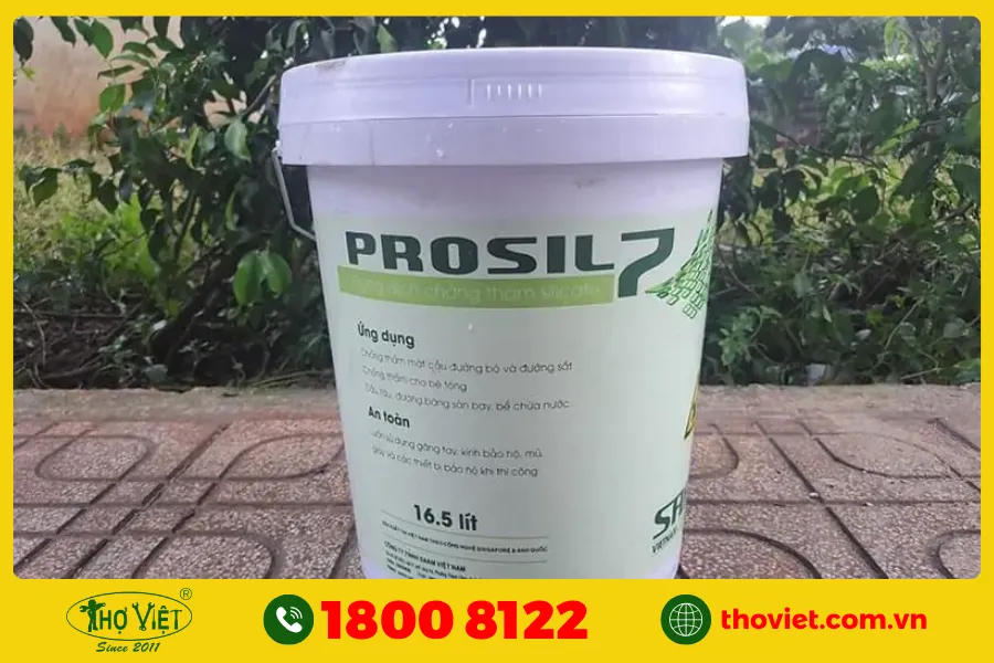 Dung dịch chống thấm thẩm thấu gốc Silicat