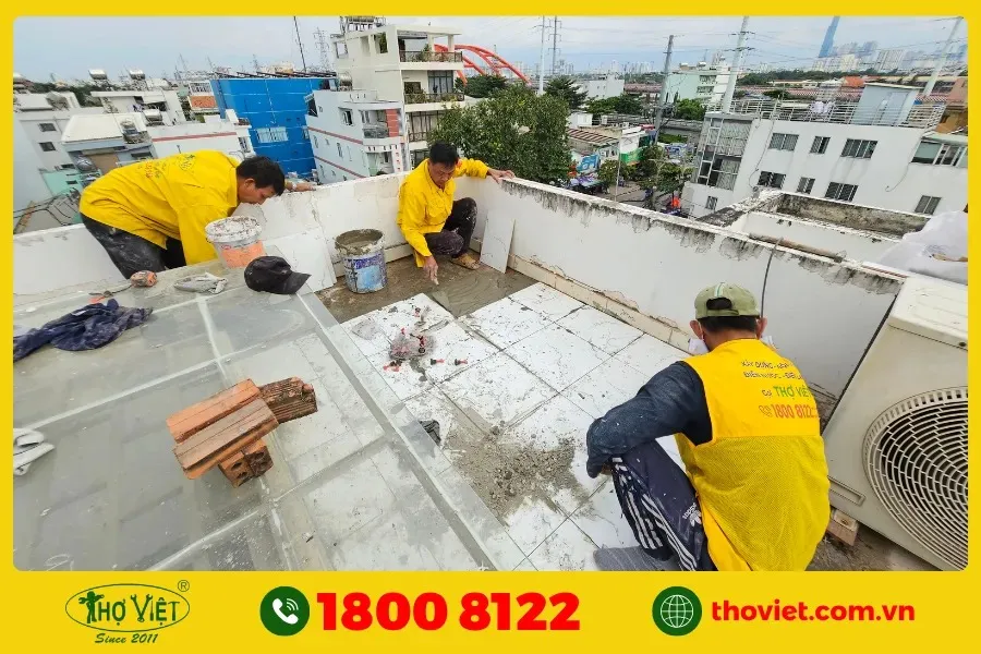 Quy trình chống thấm ngược - Thợ Việt