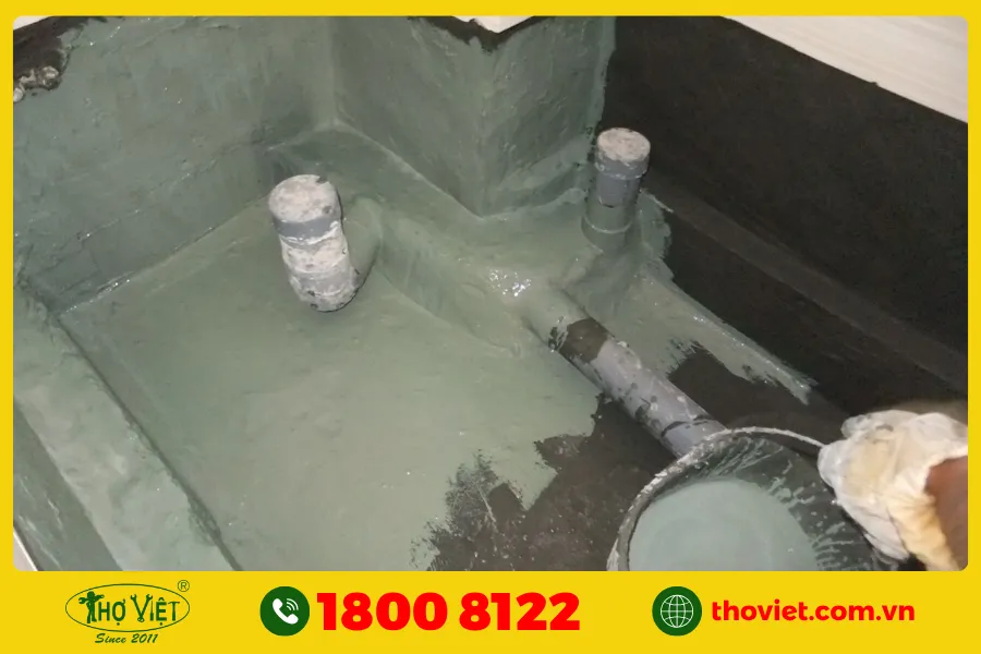 Chống thấm ngược toilet