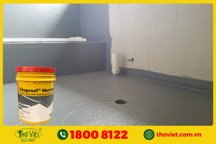 Vì sao, nên chọn Sika Membrane chống thấm nhà vệ sinh?