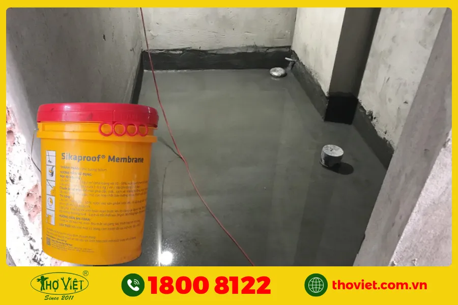 Một số lưu ý khi sử dụng Sika Membrane chống thấm nhà vệ sinh