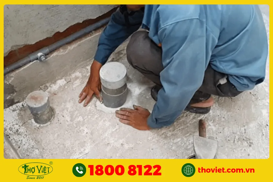 Một số lưu ý khi chống thấm ống cổ nhà vệ sinh