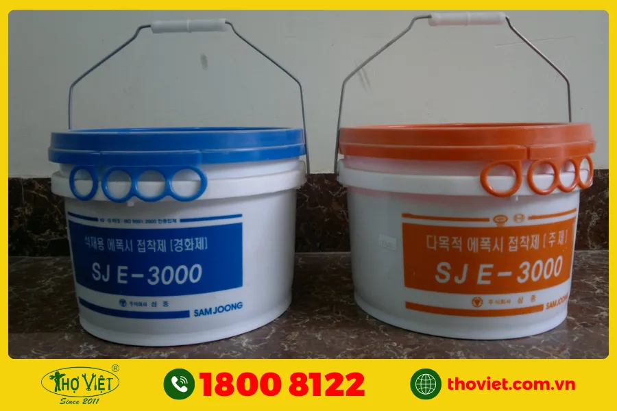Chống thấm ron gạch sân thượng bằng keo gốc Epoxy