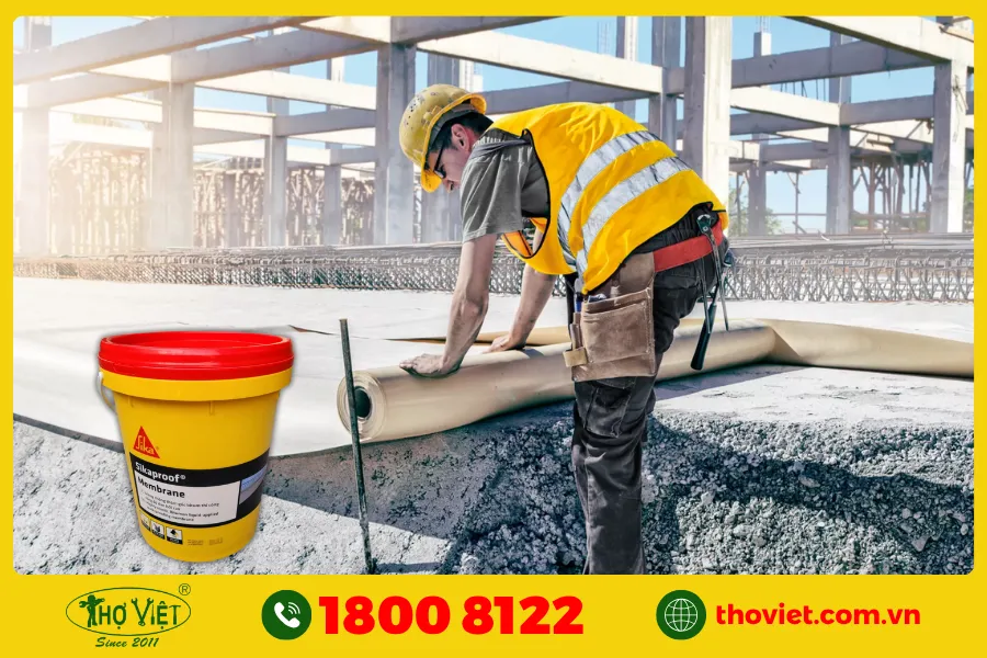 Vì sao, nên chọn Sika Membrane chống thấm sân thượng?