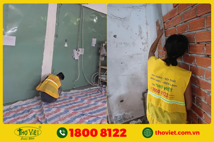Tại sao, nên chọn Thợ Việt chống thấm tường nhà?