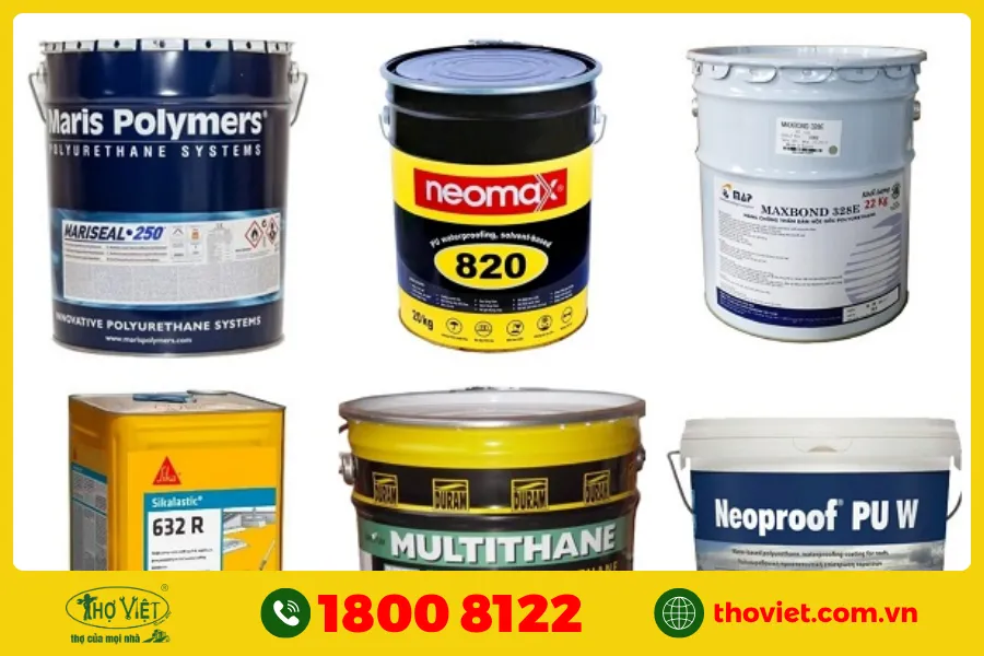 Vật liệu xử lý hồ cá gốc Polyurethane (PU)