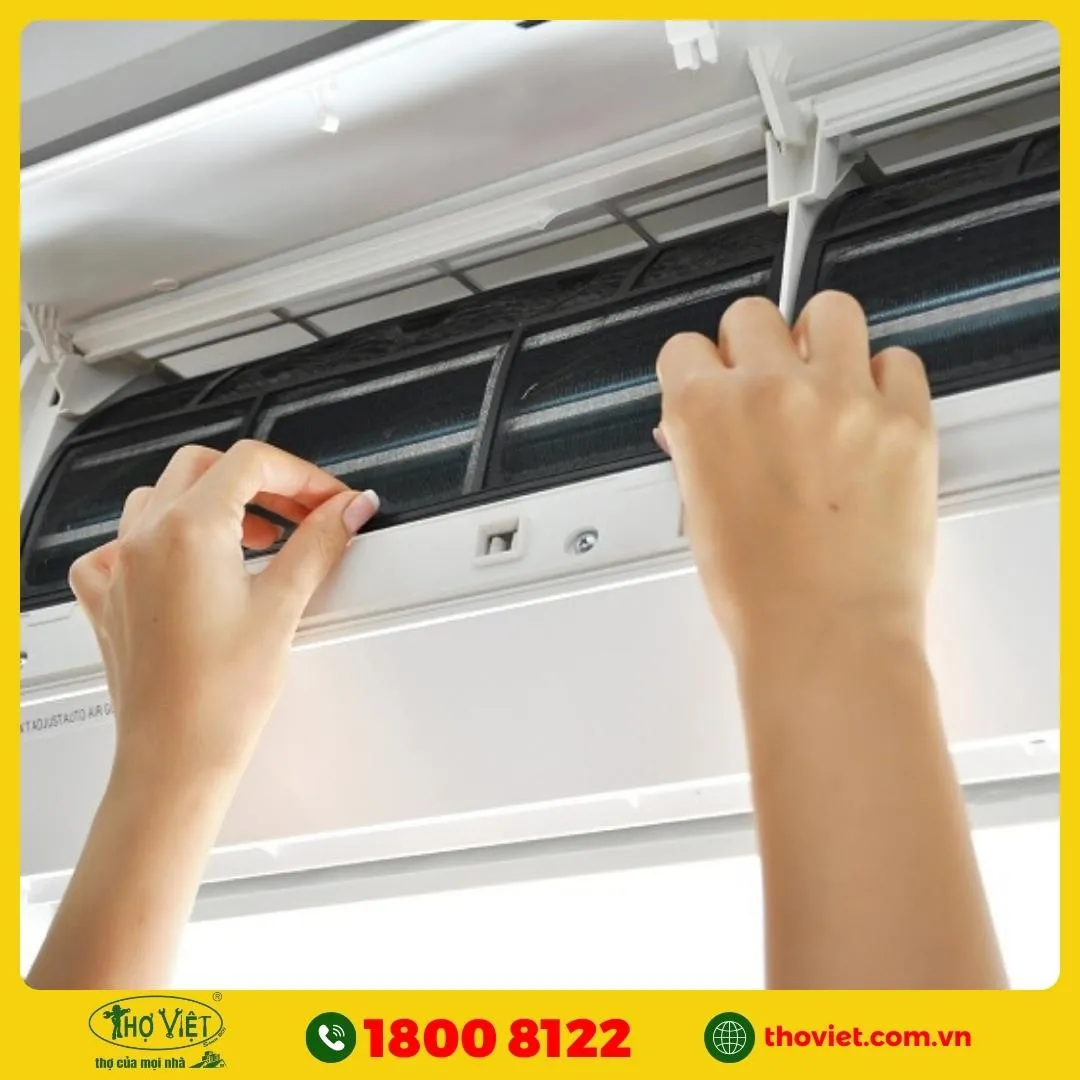 Hướng dẫn cách tháo máng nước máy lạnh chi tiết 