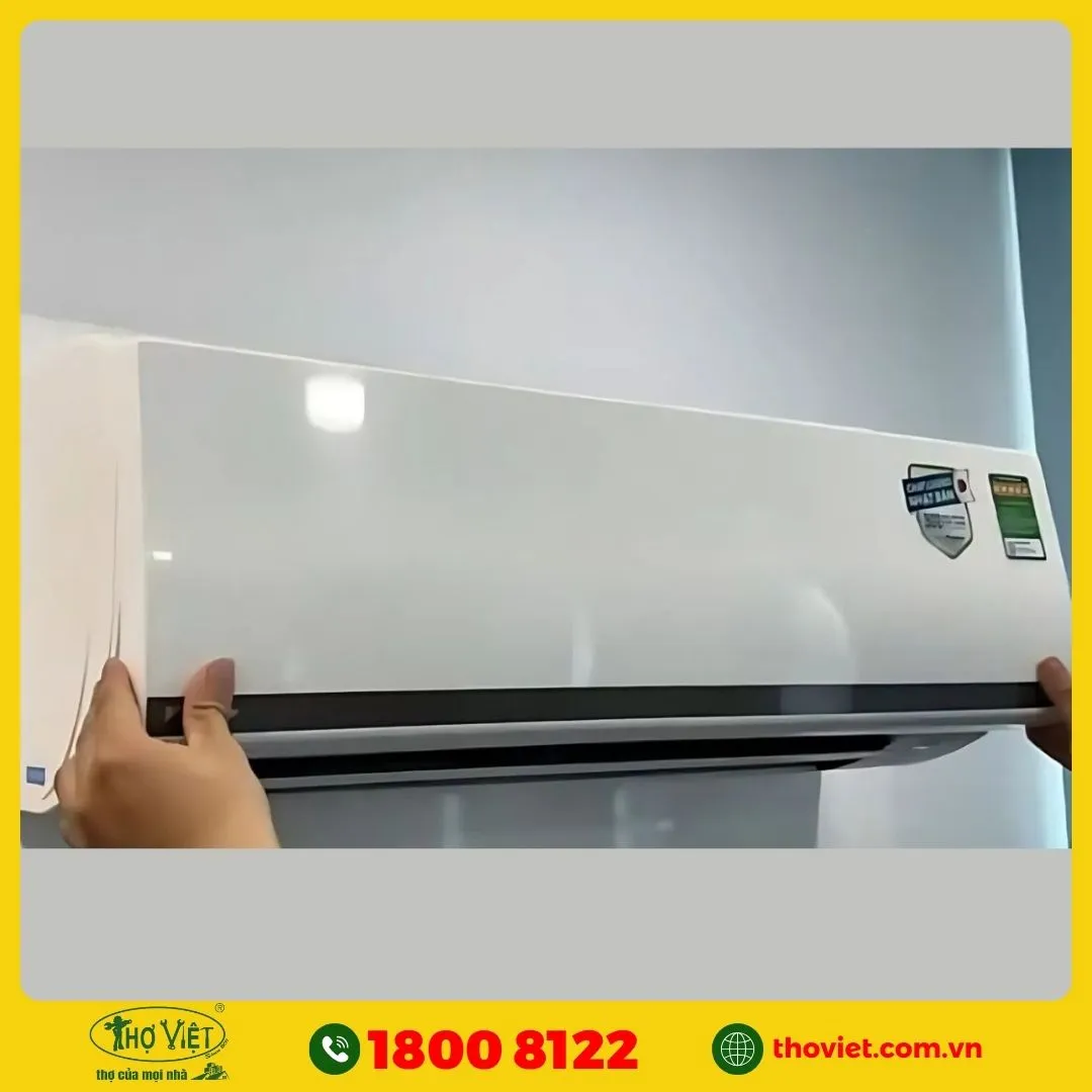 Hướng dẫn cách tháo mặt nạ máy lạnh LG