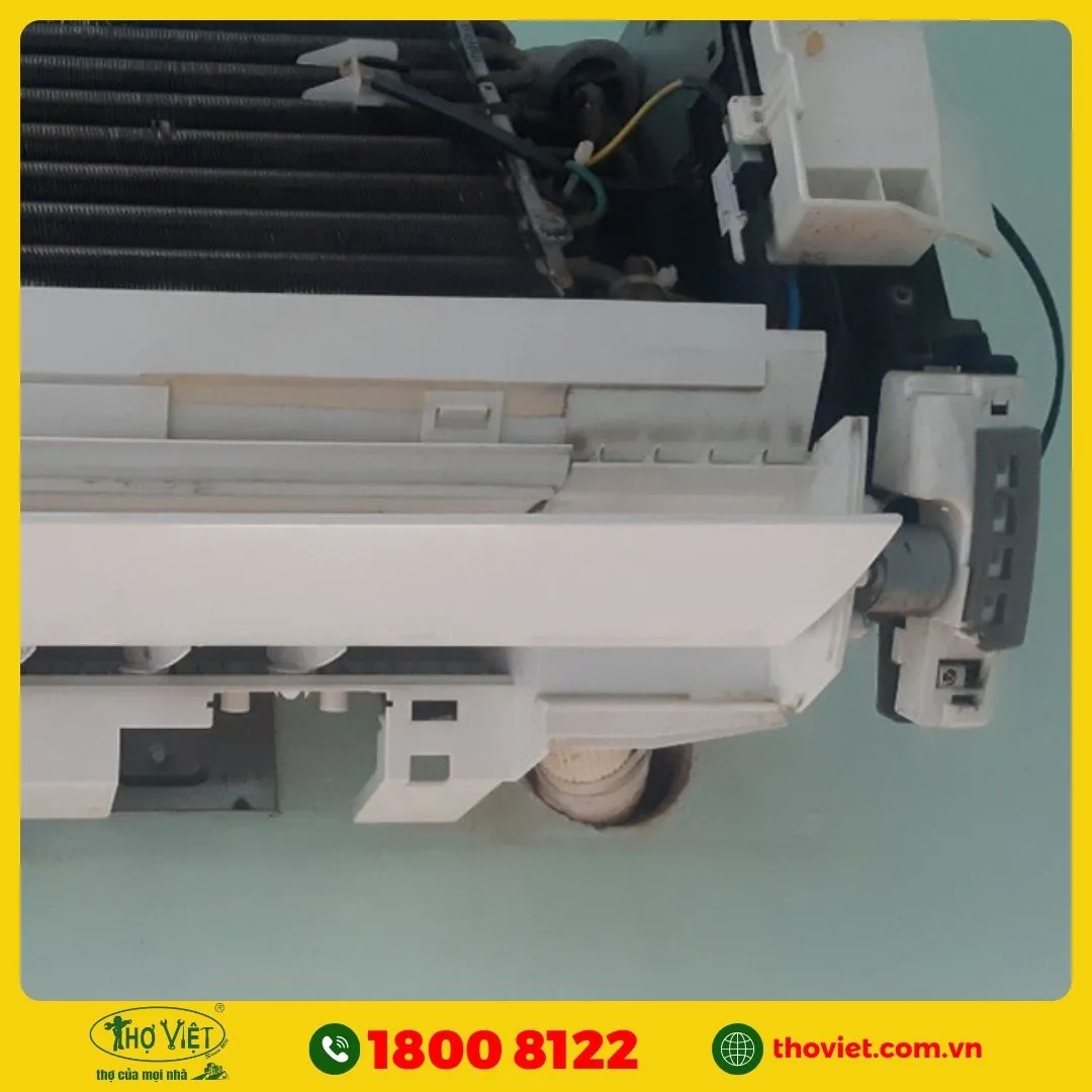 Lưu ý khi tháo máng nước máy lạnh