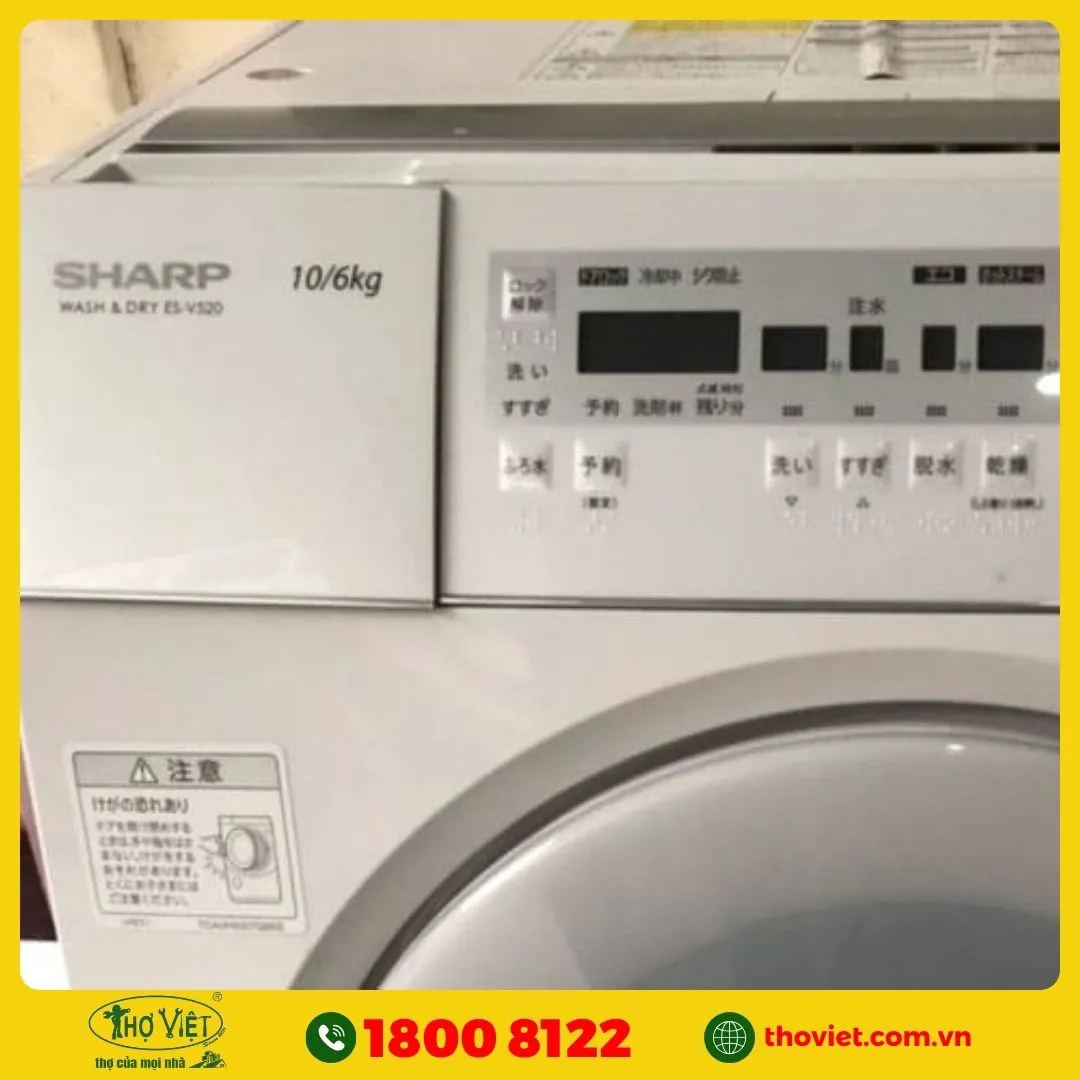 Mã lỗi máy giặt Sharp nội địa thường gặp