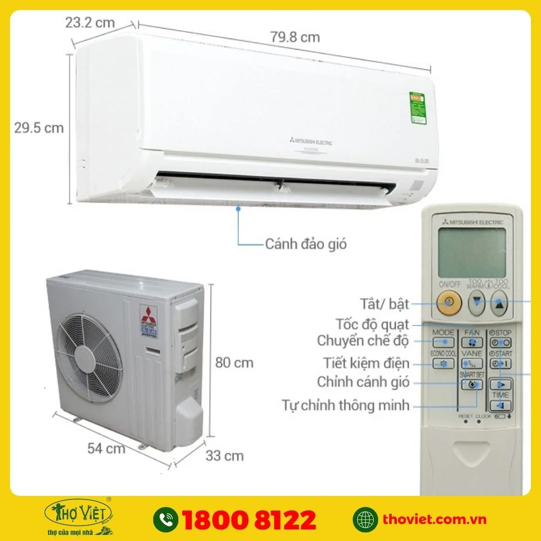 Máy lạnh Mitsubishi là thương hiệu của nước nào?