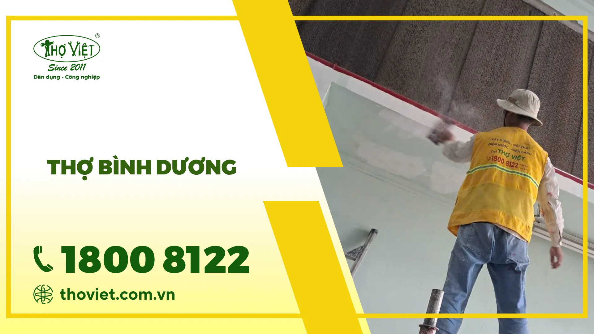 Dịch vụ sơn sửa nhà, cơ khí, điện nước & điện lạnh Bình Dương