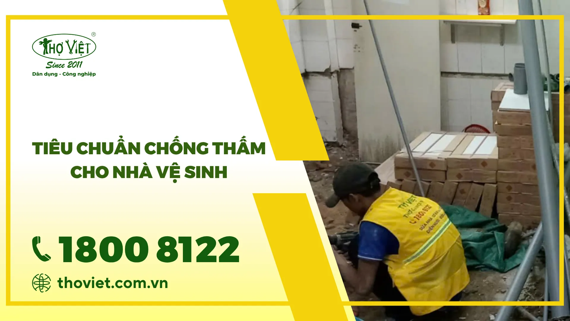 Tiêu chuẩn chống thấm nhà vệ sinh mới nhất [nam]
