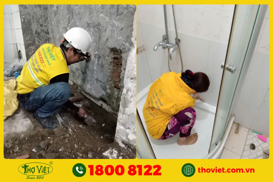 Các bước trát tường nhà vệ sinh