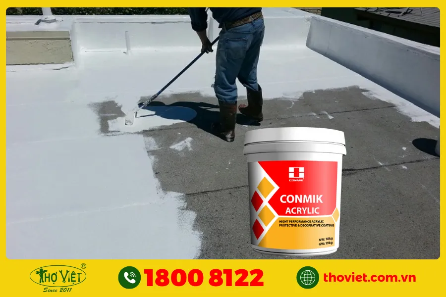 Màng chống thấm lỏng Acrylic