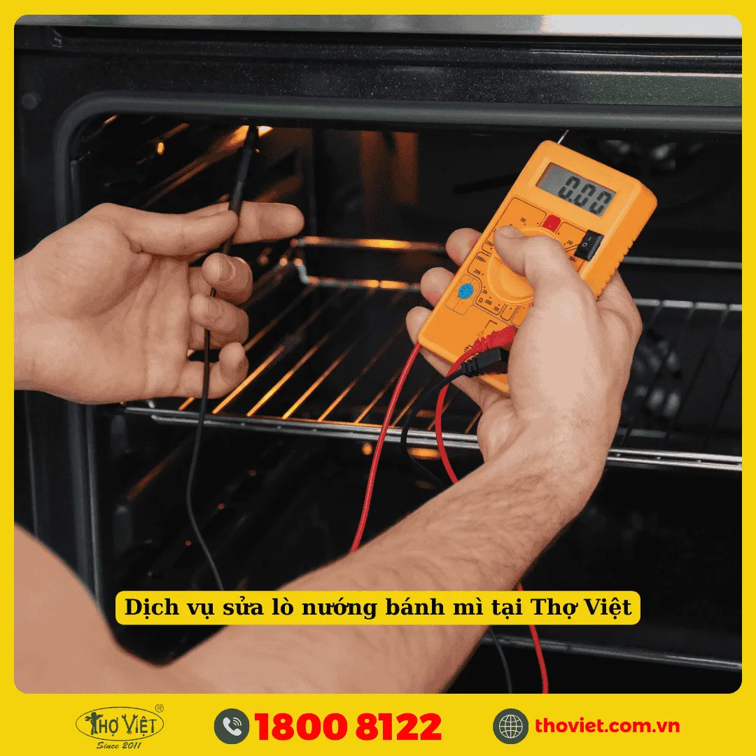 Dịch vụ sửa lò nướng bánh mì tại Thợ Việt