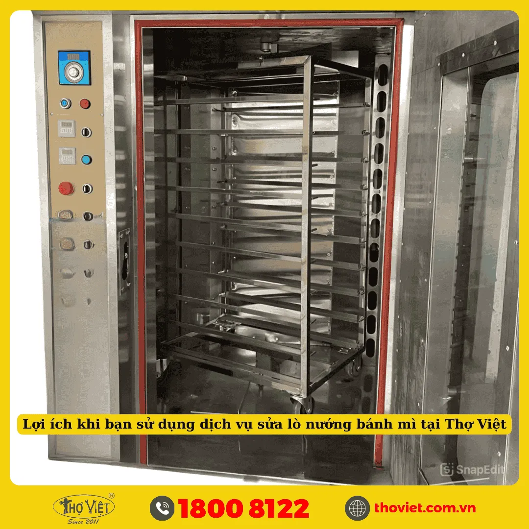 Lợi ích khi bạn sử dụng dịch vụ sửa lò nướng bánh mì tại Thợ Việt