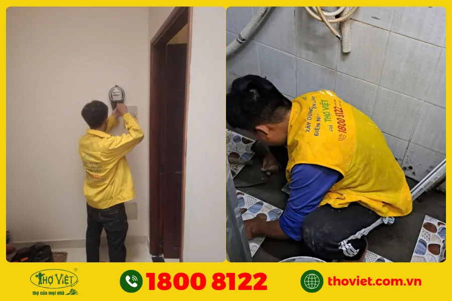 Giá lắp đặt điện nước