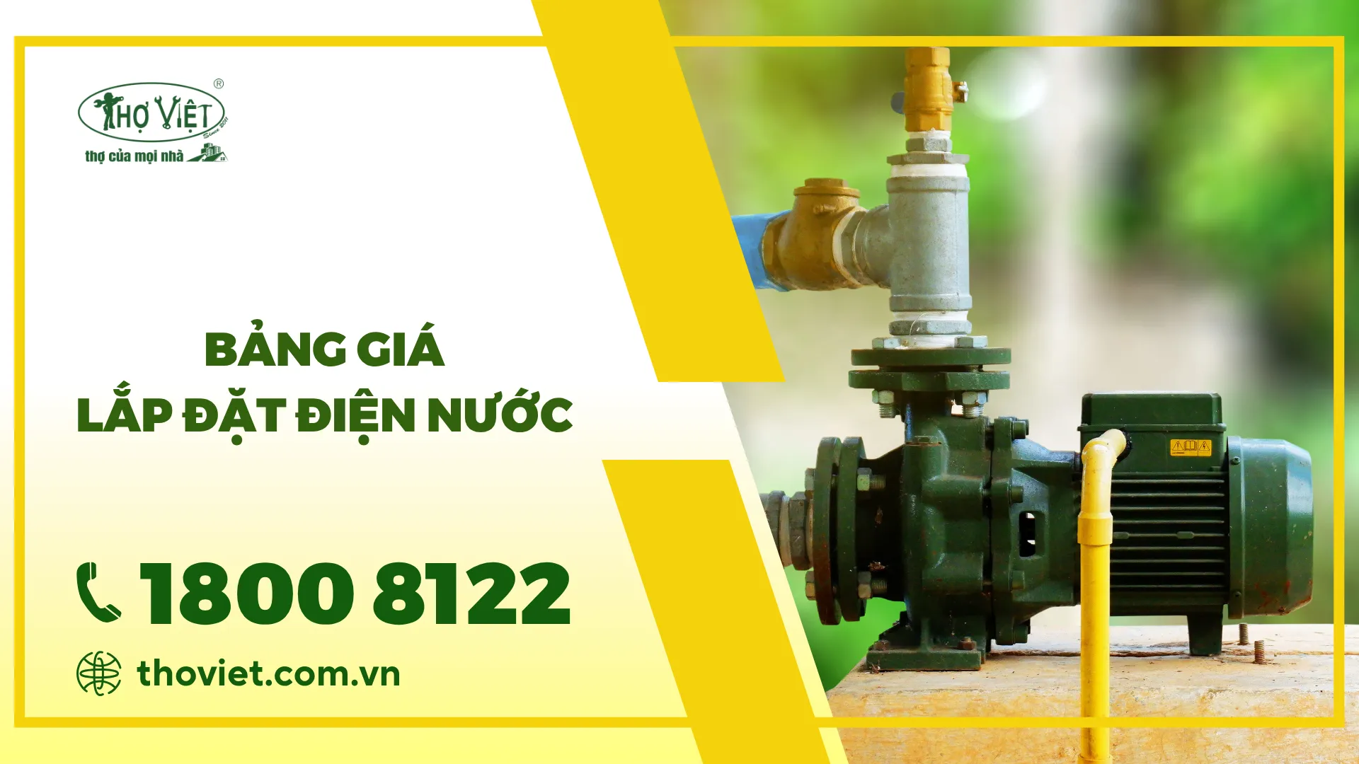 Bảng giá lắp đặt điện nước mới nhất [thangnam]