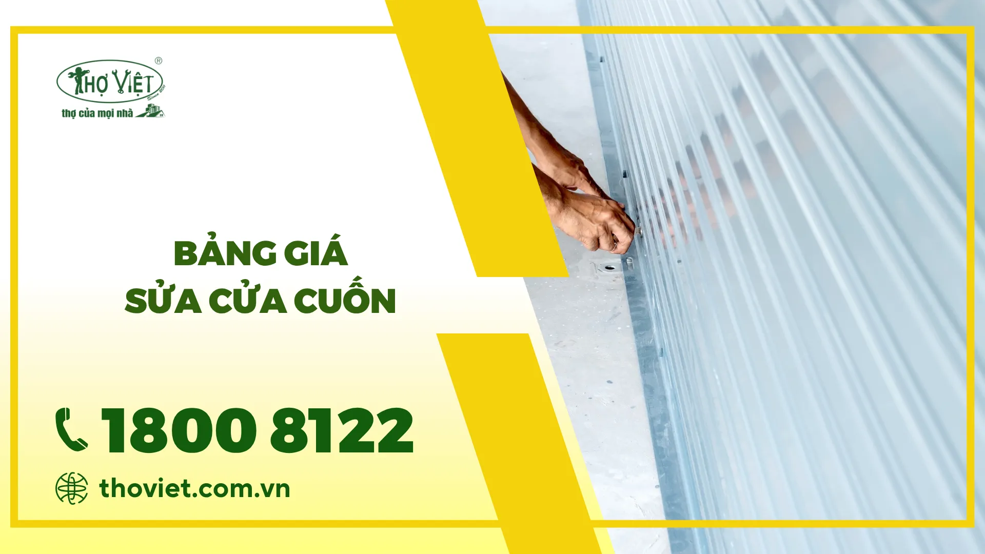 Bảng giá sửa cửa cuốn mới nhất [thangnam]