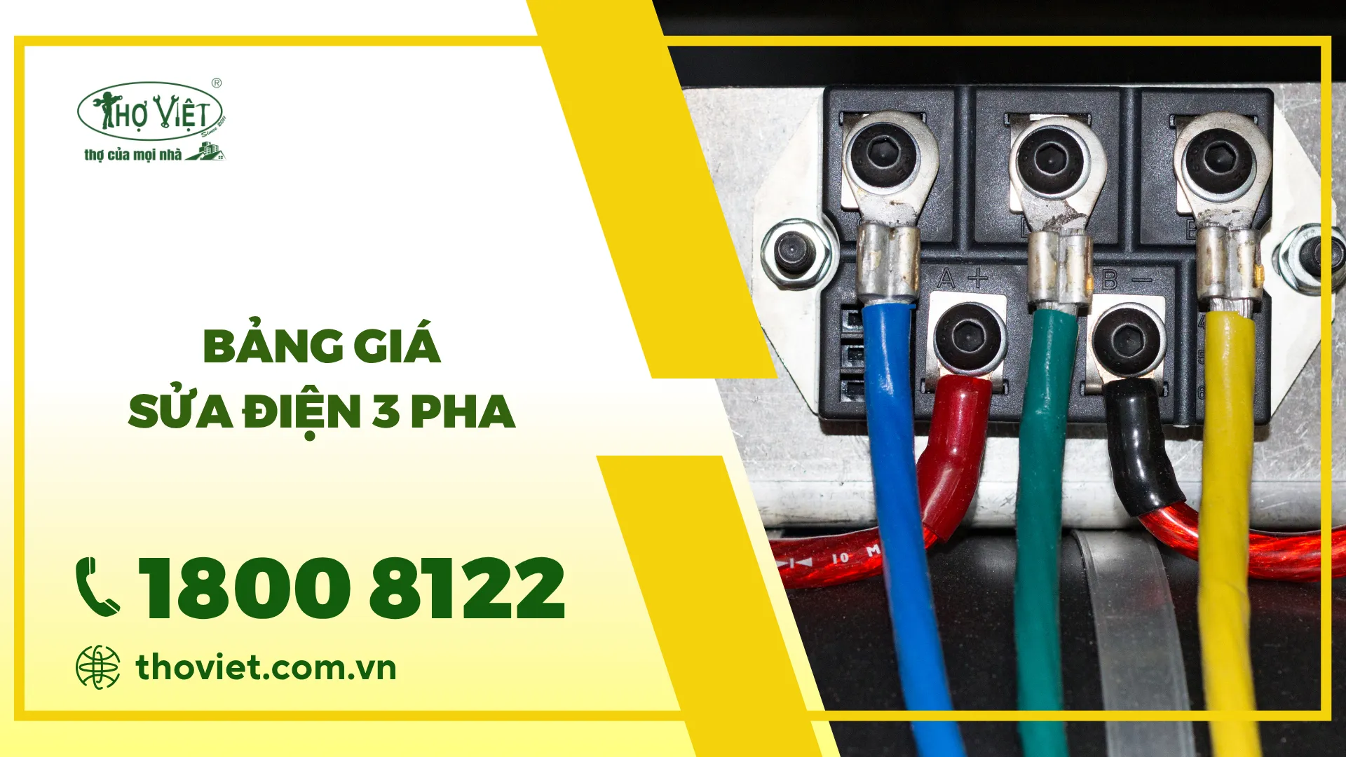 Bảng giá sửa điện 3 pha mới nhất [thangnam]