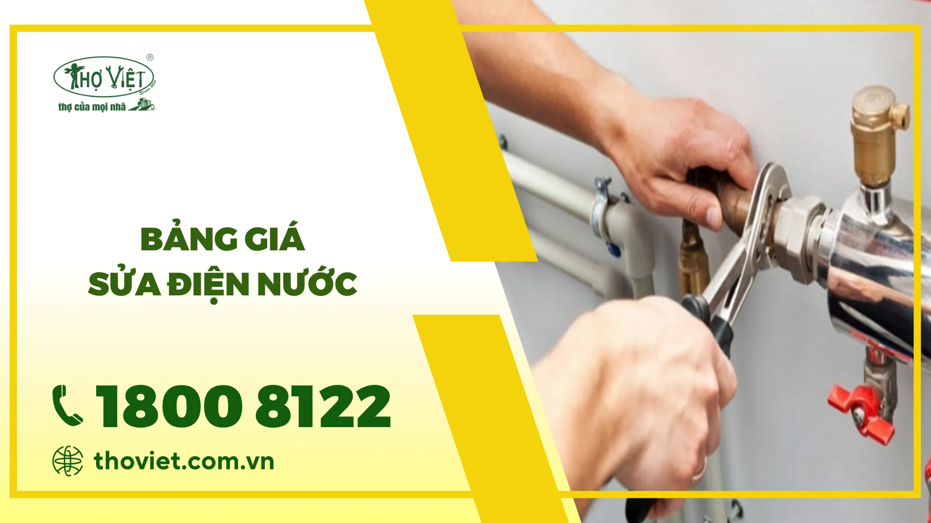 Bảng giá sửa điện nước mới nhất [thangnam]