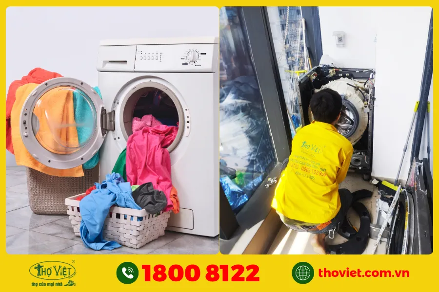 Giới thiệu dịch vụ sửa máy giặt - Thợ Việt