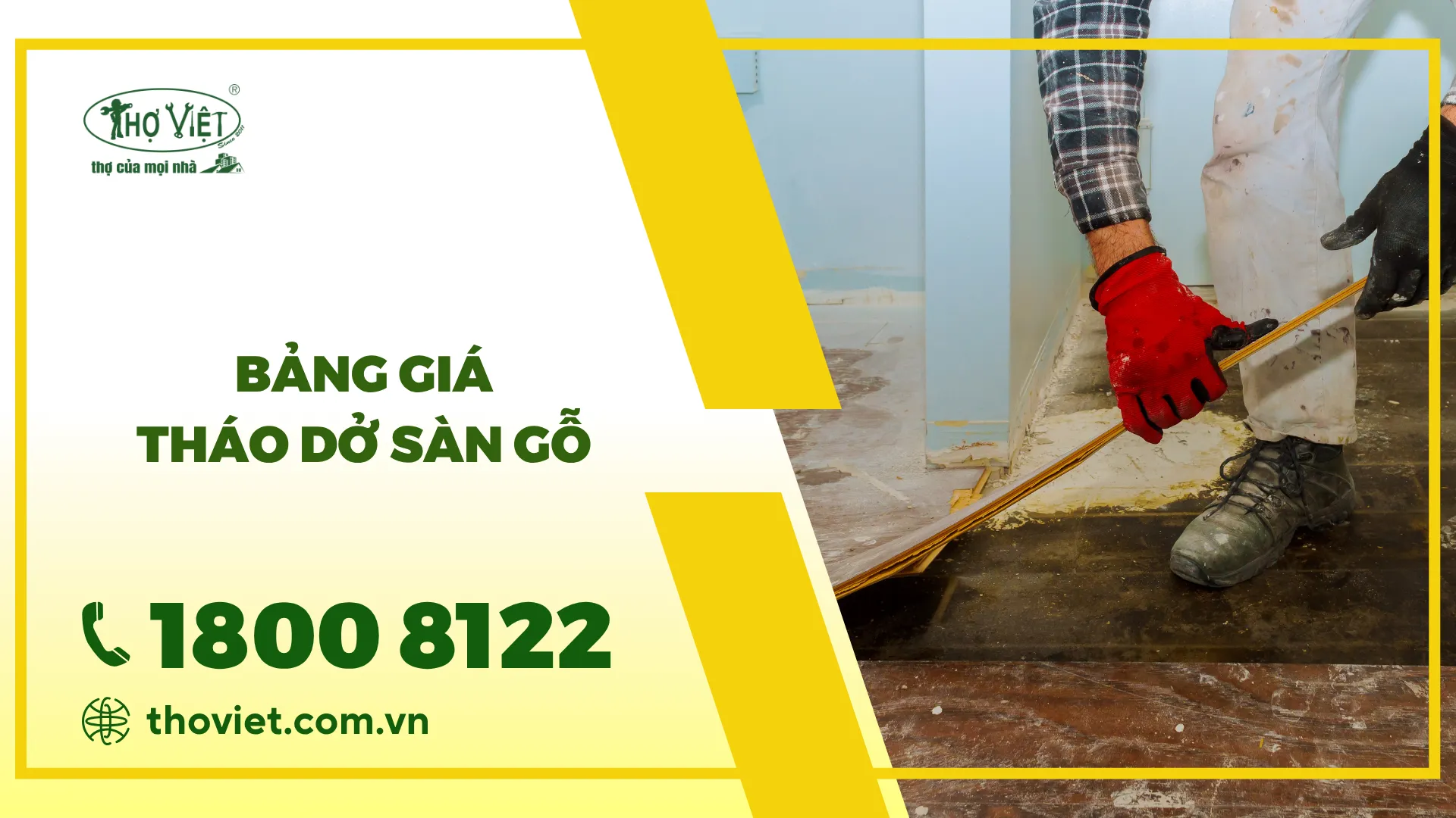 Bảng giá tháo dở sàn gỗ mới nhất [thangnam]