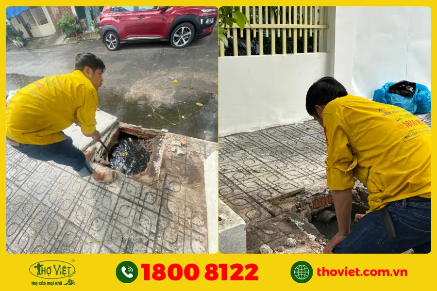 Bảng giá thông cống nghẹt mới nhất 10/2025