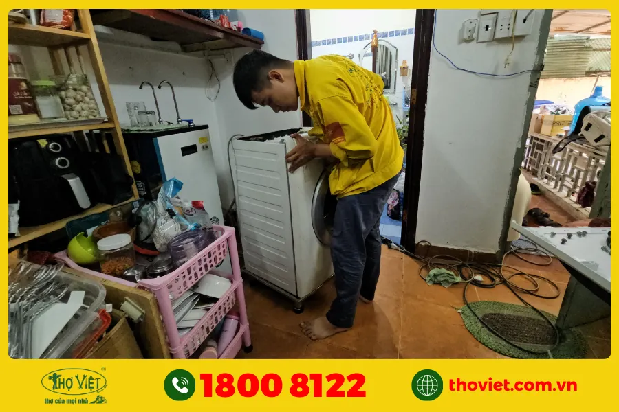 Giới thiệu dịch vụ vệ sinh máy giặt - Thợ Việt