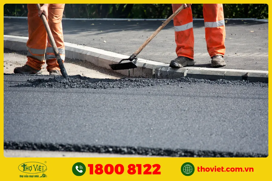 Các bước chống thấm trần nhà bằng nhựa đường