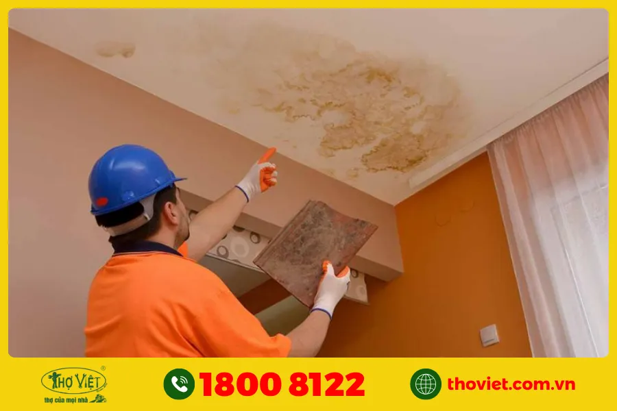 Vì sao, nên chọn xi măng chống thấm cho trần nhà?