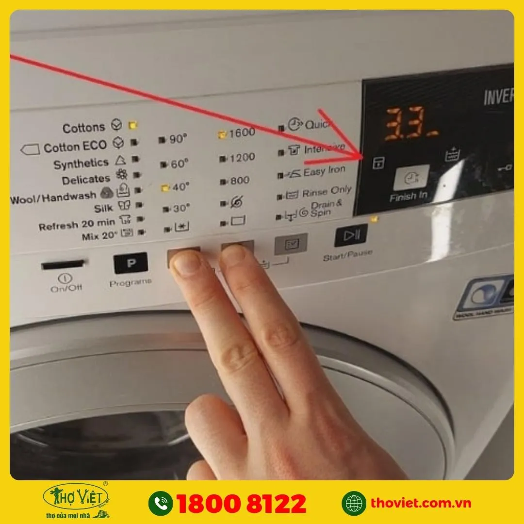 Cách mở máy giặt bị khóa - Thoát chế độ "Khóa trẻ em"