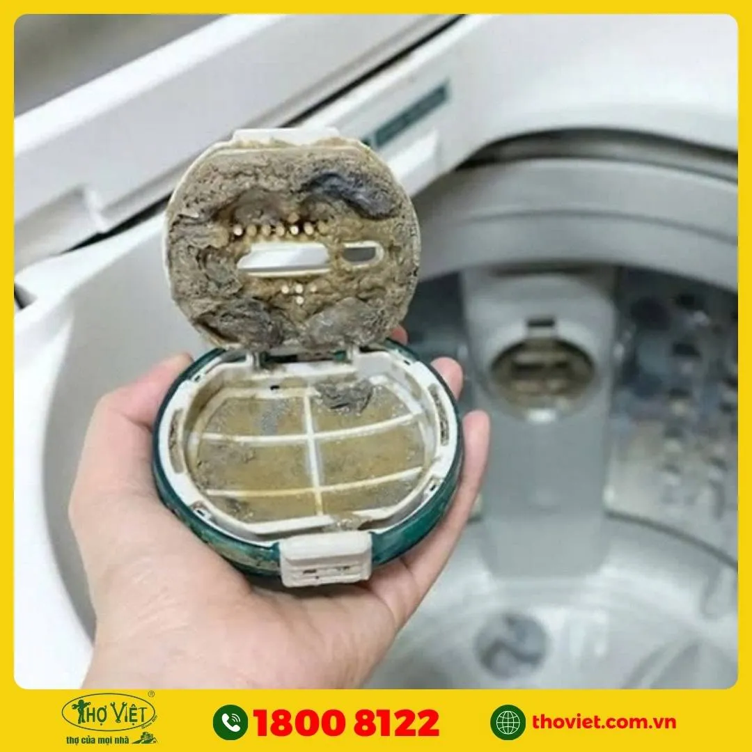 Cảm biến mực nước hoạt động sai hoặc hỏng