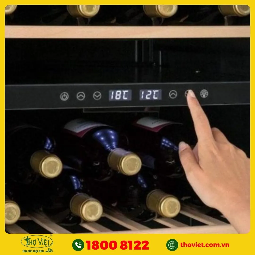 Cảm biến nhiệt độ tủ rượu vang hỏng