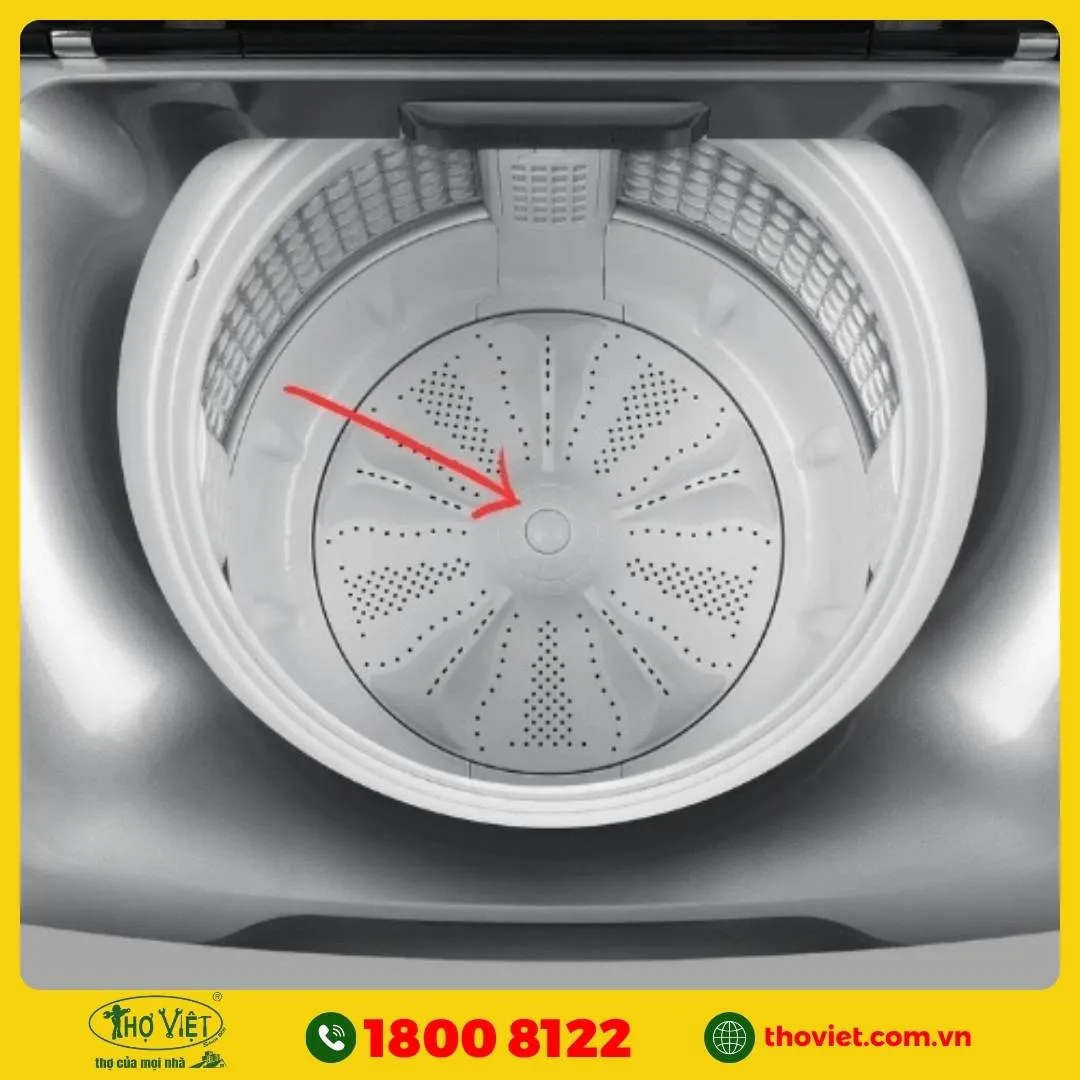 Lệch lồng giặt 