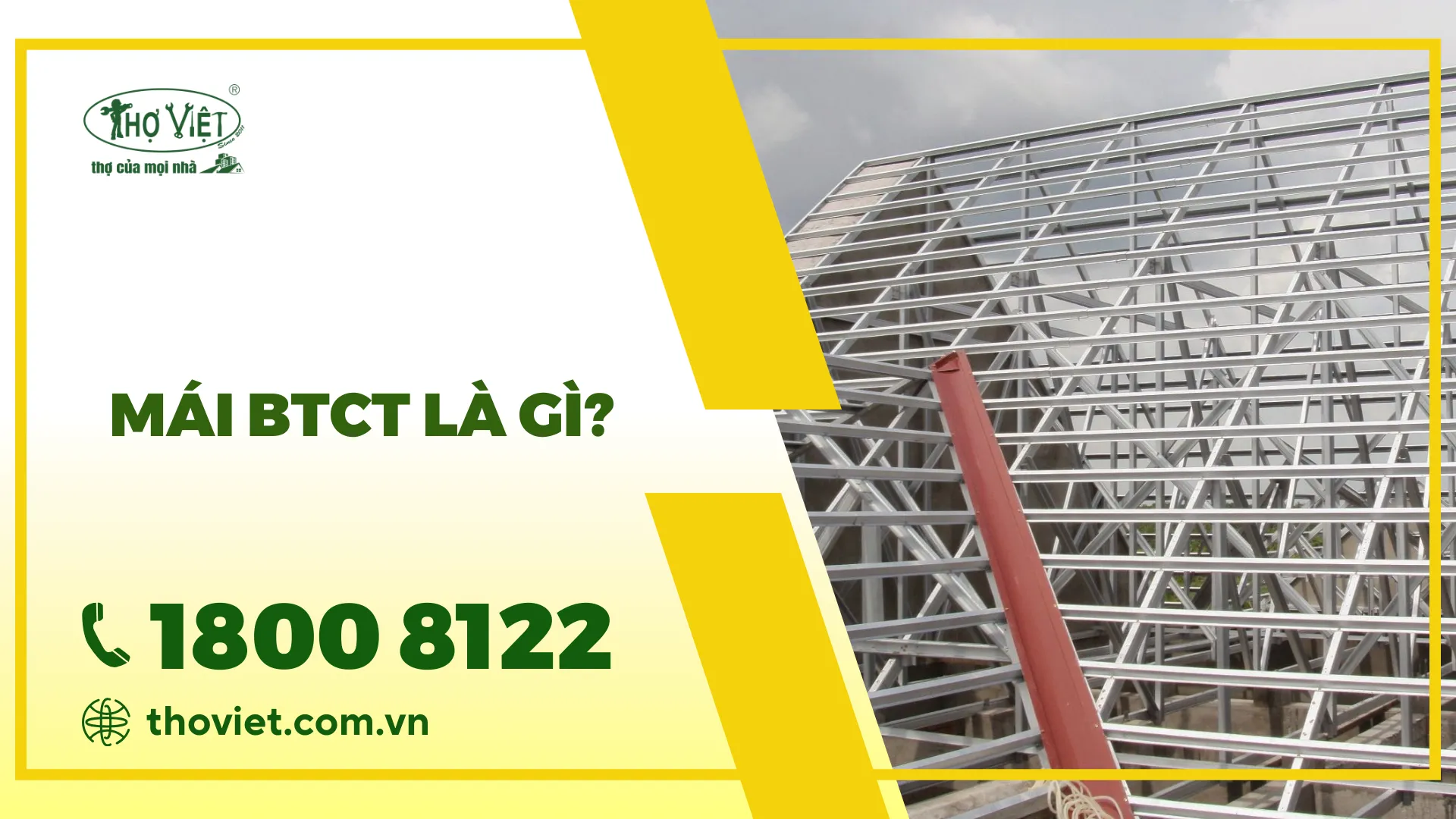 Mái BTCT là gì? Ứng dụng gì trong việc xây dựng