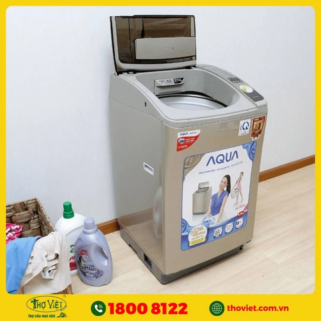 Máy giặt bị lệch nghiêng