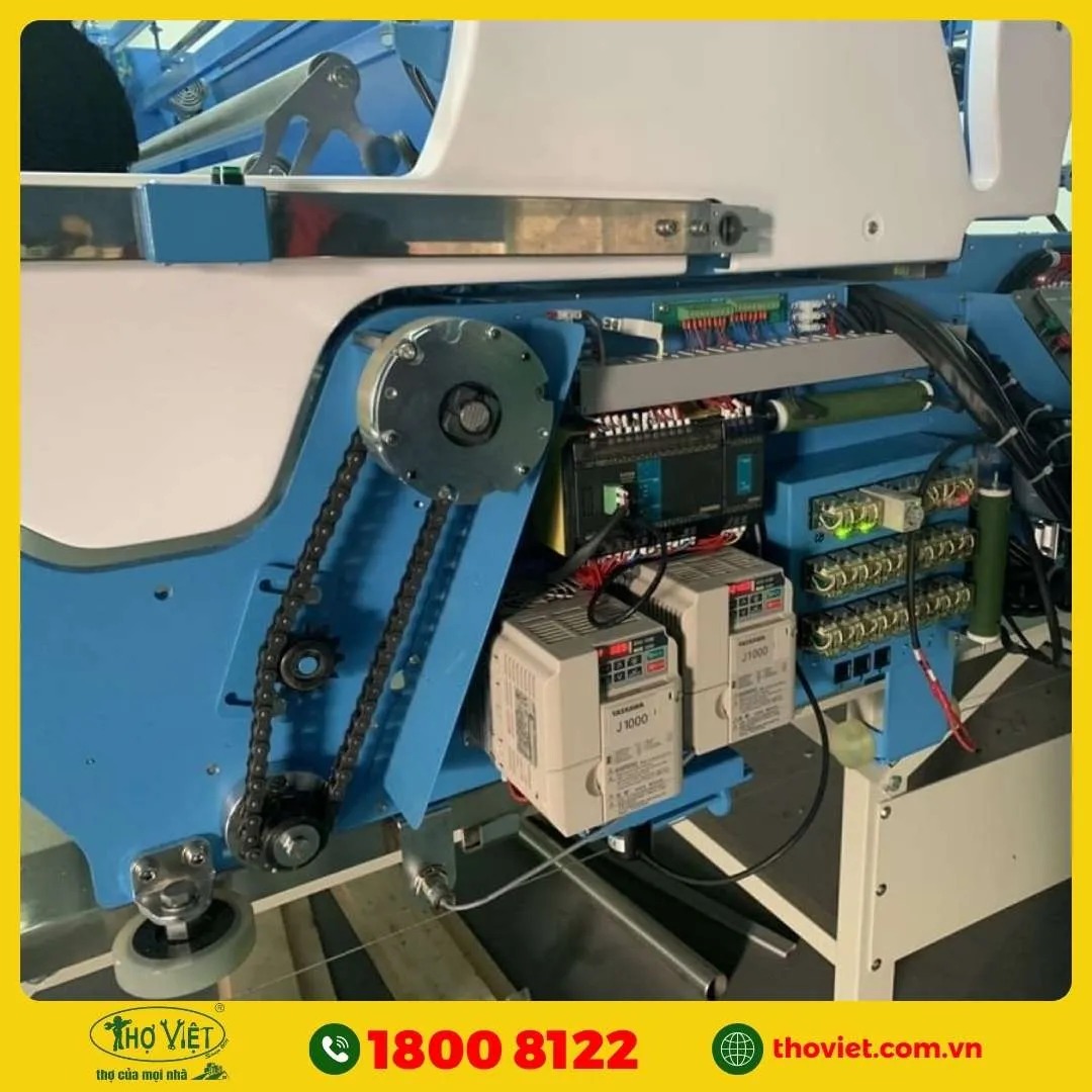 Quy trình sửa chữa máy kiểm vải tại Thợ Việt