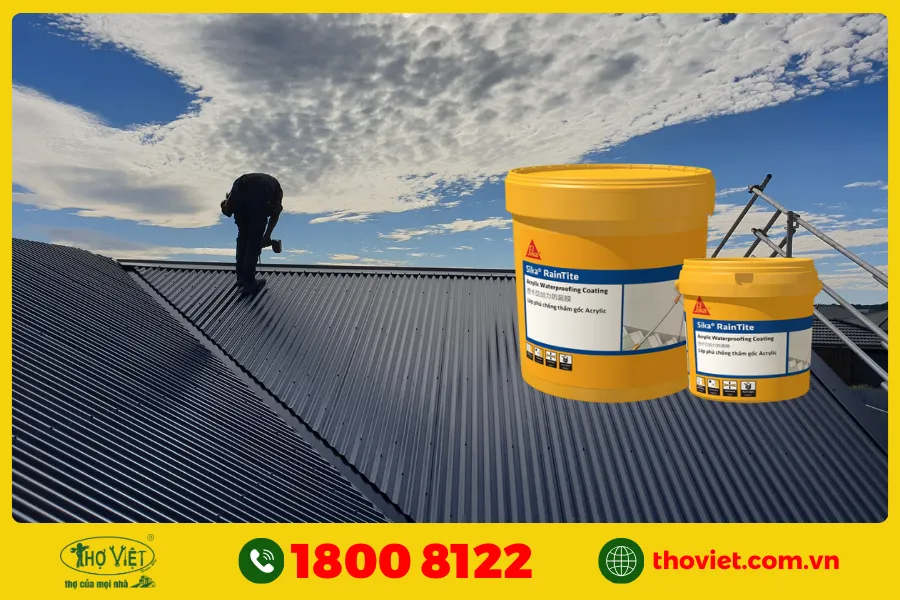 Giới thiệu về Sika chống thấm mái tôn