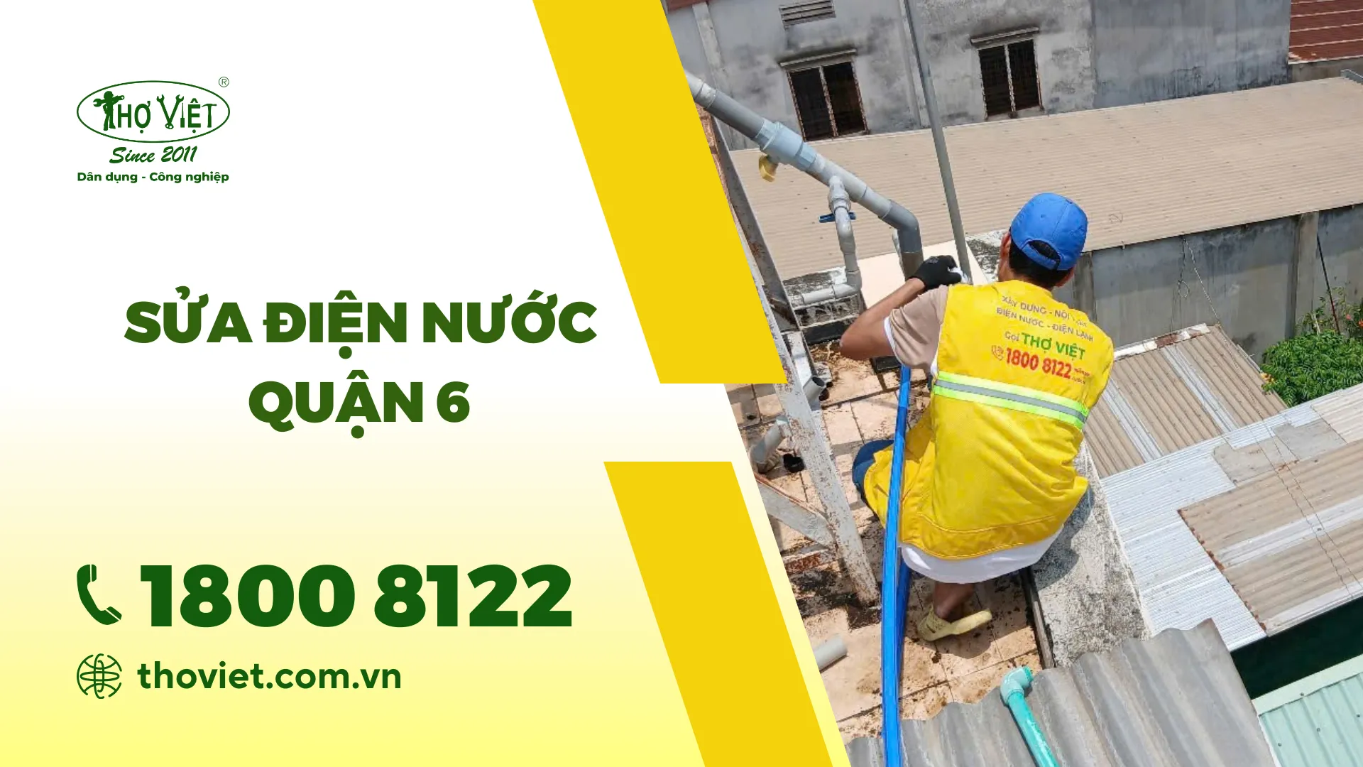 Sửa điện nước quận 6 khẩn cấp