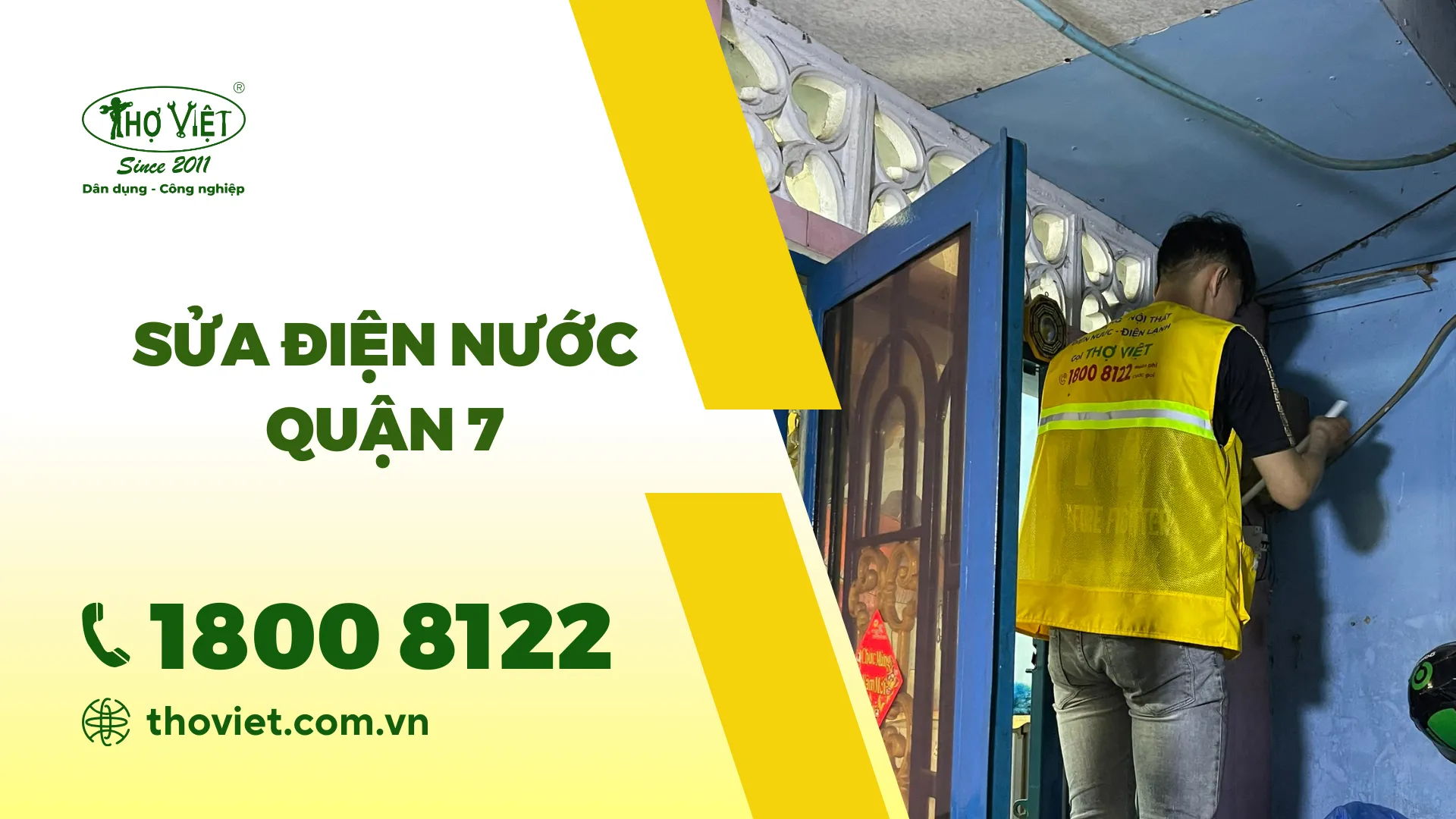 Sửa điện nước quận 7 tại nhà