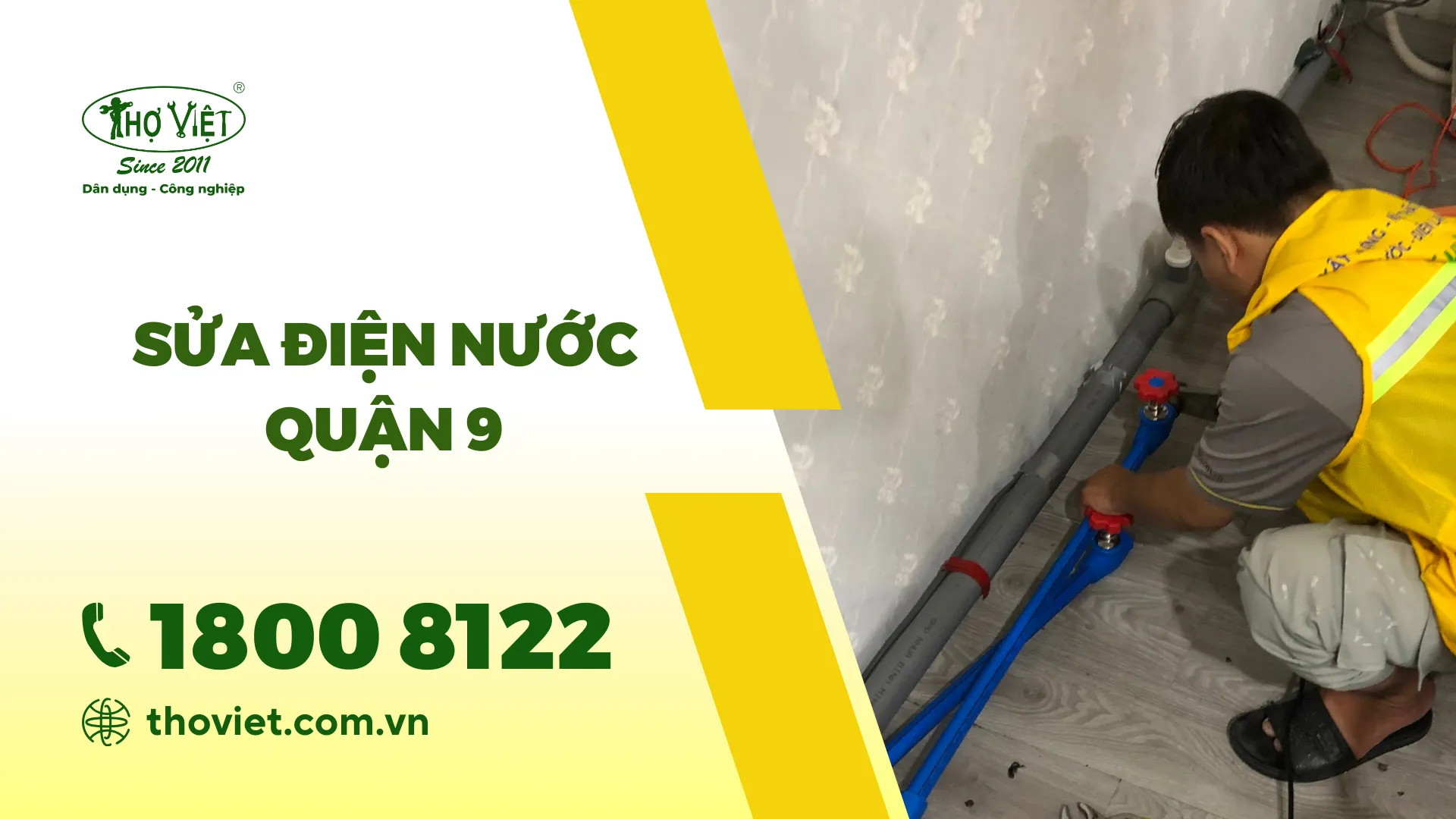 Sửa Điện Nước Quận 9 Uy Tín, Có Bảo Hành