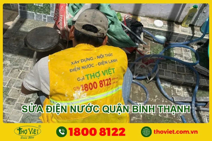 Sửa chữa điện nước uy tín tại quận bình thạnh