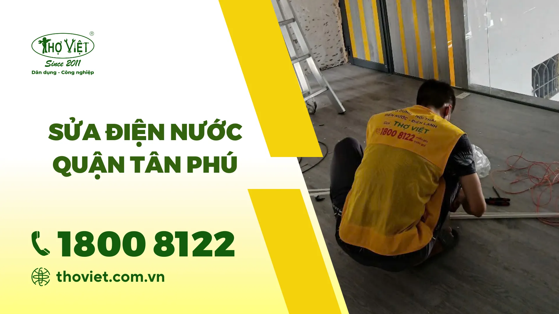 Sửa điện nước quận Tân Phú