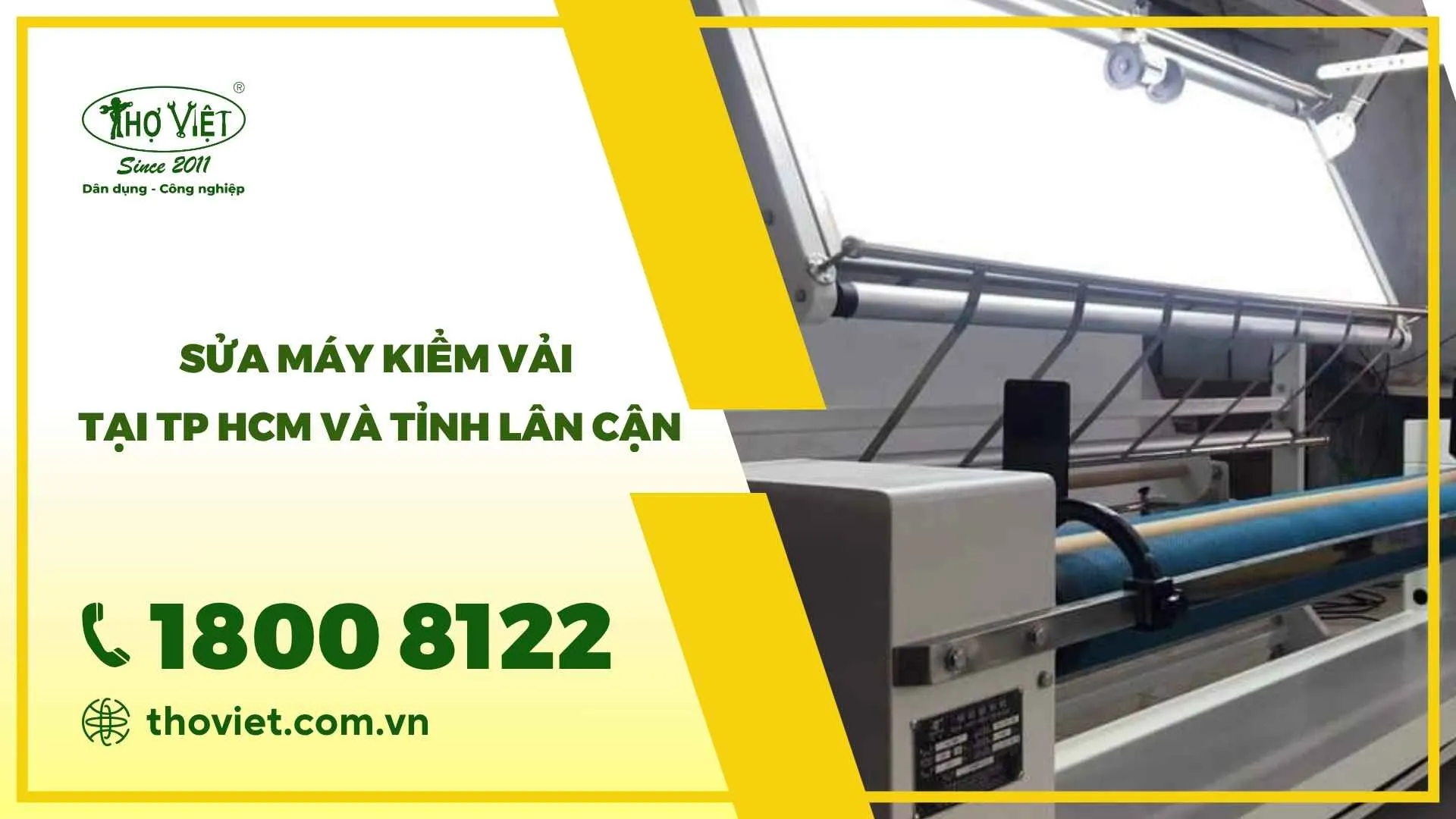 Sửa máy kiểm vải 