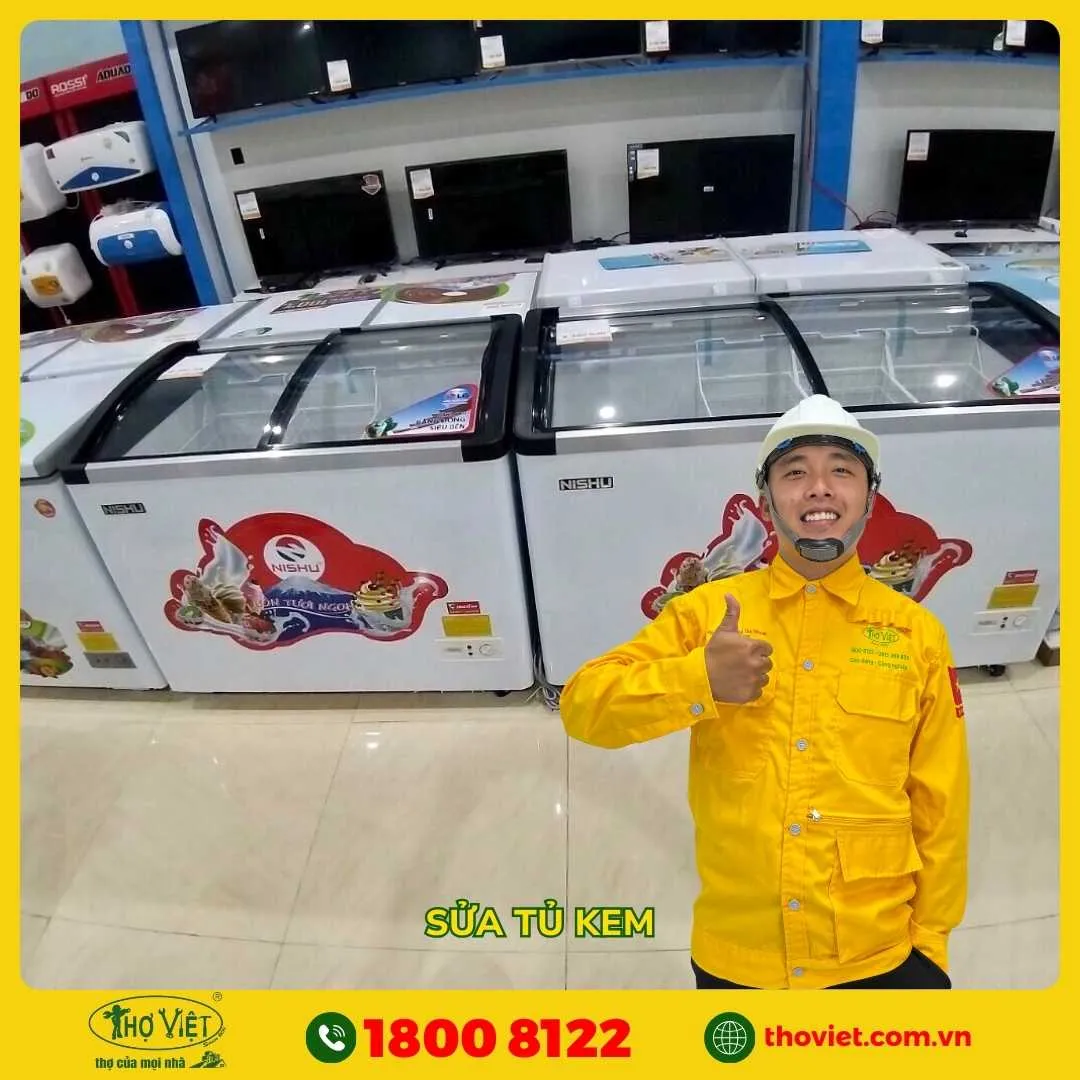 Sửa tủ kem