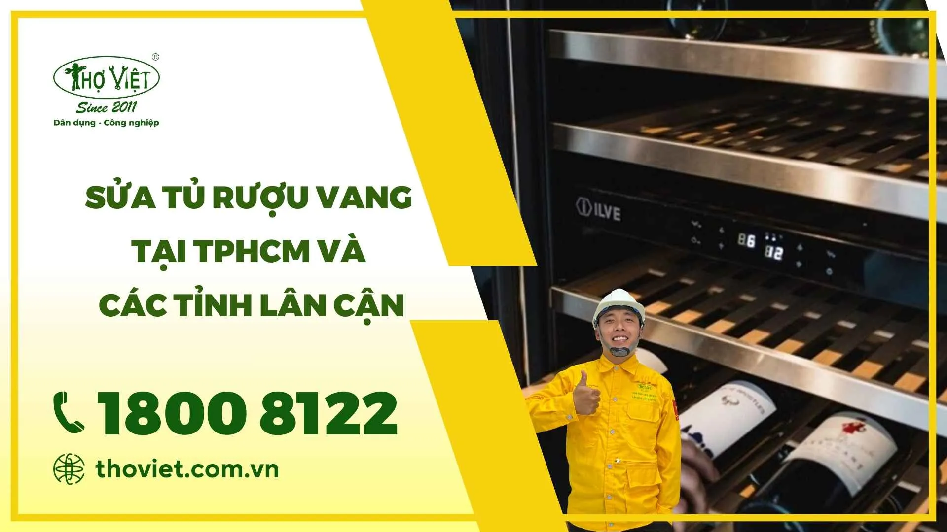 Sửa tủ rượu vang