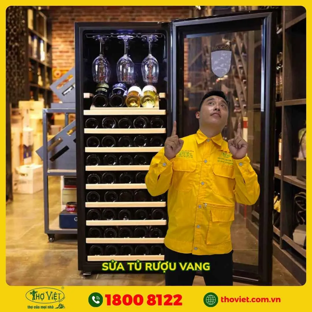 Sửa tủ rượu vang