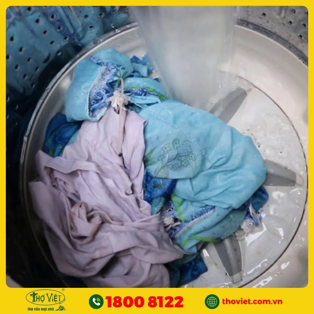Thiếu nước cấp máy giặt